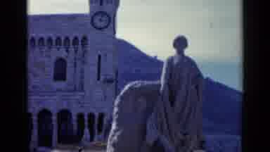 Venice Italy (1960): Stone Statues Stand Strong On The Local City Built Of Rock
