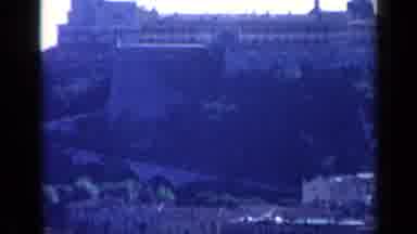 VENICE ITALY-1960: View Of A Castle And The Road Leading Up To It