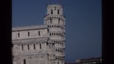 Venice Italy (1960): The Leaning Tower Of Pisa Still Has Towers On The Inside
