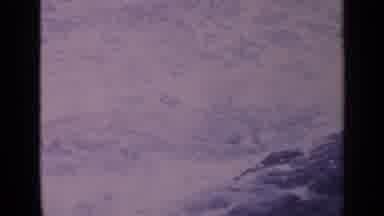 California USA (1963): Waves And Water Rolling Or Crashing Around Rocks In The