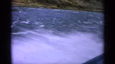 Idaho USA (1963): Boating On The River In The Mountains