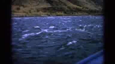 Idaho USA (1963): Moving Fast On A Boat On A River