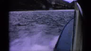 Idaho USA (1963): Again The Same Speedboat At Sea And Making Waves