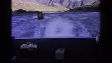 Idaho USA (1963): Boating On A Desert Lake