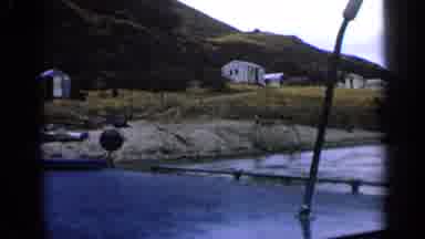 Idaho USA (1963): Footage Shows A Close Up Of The Water As A Boat Comes To Shore