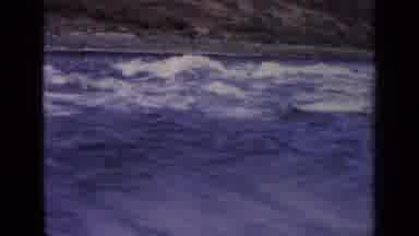 Idaho USA (1963): Color Footage Of A Live Visual Of The River During A Boating