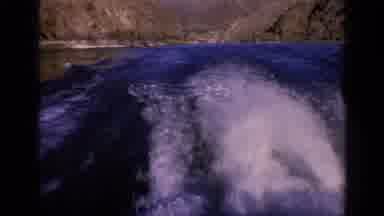 Washington USA (1963): View Of The Wake Of A Boat On A River