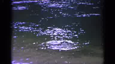 Washington USA (1963): Vintage Video Of A Small Ripple Splash Near Shore At A