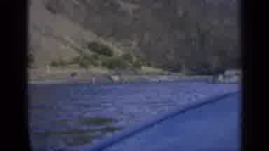 Washington USA (1963): Person Is Inside Of A Boat And Looking Out Into The Water