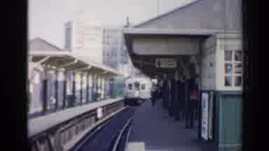Chicago Illinois (1958): Train Coming In