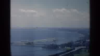 Chicago Illinois (1958): View Of Large City With Large Buildings And Avenues By
