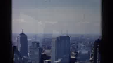Chicago Illinois (1958): The View From The Top Of A Big City With Many Buildings