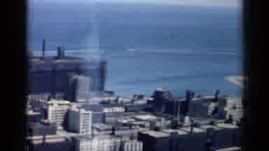 Chicago Illinois (1958): Skyline View Of The City Showcasing The Buildings And