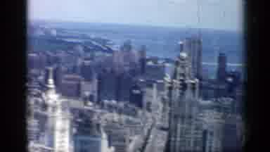 Chicago Illinois (1958): View Of Downtown Chicago Building Skyline On A Clear Day