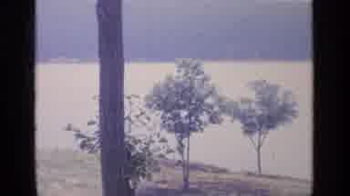 Greenwood Lake New York (1964): View Of Lakegreen Trees And Mountains On A Clear