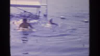 Greenwood Lake New York (1964): Man With Inflatable Raft And Woman With Inflatable
