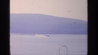 Greenwood Lake New York (1964): Girl At A Lake With Boats Whizzing By Capture The