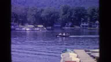 Greenwood Lake New York (1964): Beautiful Day To Boat On The Lake