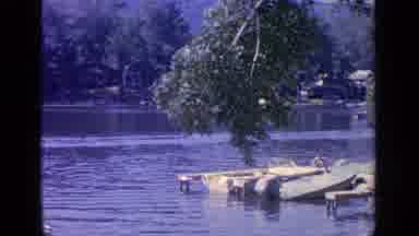 Greenwood Lake New York (1964): Various Shots Of A River