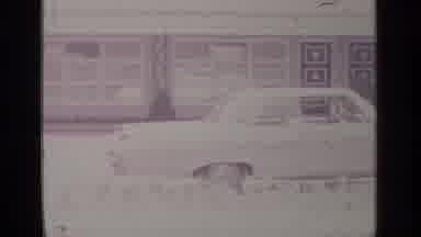 Greenwood Lake New York (1964): Old White Video With Two Cars Parked Next To Big