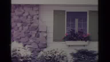 Greenwood Lake New York (1964): A House Adorned With Lots Of Windows Flowers And