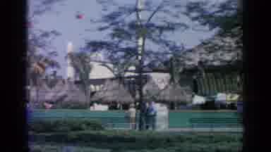 Flushing Meadows New York (1964): White Cake With Red Decoration Then Group Smiles