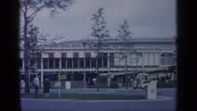 Flushing Meadows New York (1964): Little Girl Puts Something In Her Mouth As She