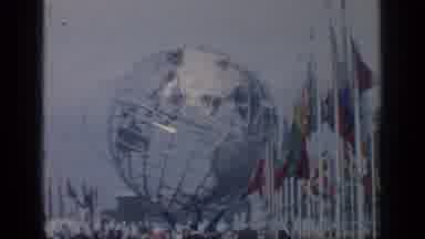 Flushing Meadows New York (1964): Cold Windy Day In The Winter Brings Kids Inside