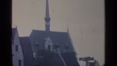 Flushing Meadows New York (1964): A Cloudy Day Somewhere In Europe On Black And