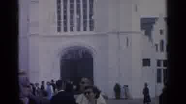 Flushing Meadows New York (1964): White Church That Was Built Many Years Ago And