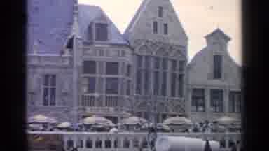 Flushing Meadows New York (1964): People Gather To Watch Costumed Dancers;