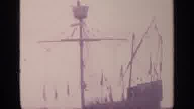 Flushing Meadows New York (1964): A Ship With People On It It Looks Like An Older