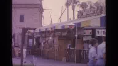 Flushing Meadows New York (1964): Large Birds In The Enclosure Watch The People Go