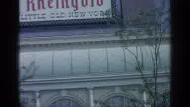 Flushing Meadows New York (1964): Historical Archive Footage Of Crowd Walking