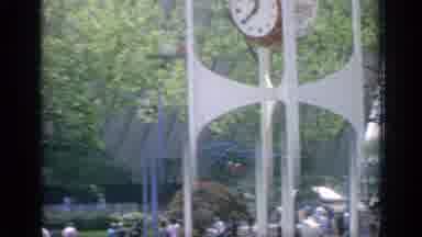 Flushing Meadows New York (1964): Color Footage Of A Science Fair With People