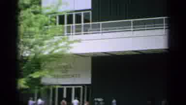 Flushing Meadows New York (1964): Some Kind Of Structure With The Camera Following