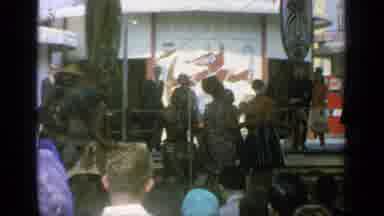 Flushing Meadows New York (1964): Tribal Dance Being Performed On Stage In Front