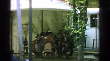 Flushing Meadows New York (1964): View Of African Dancers Performing For Crowd On
