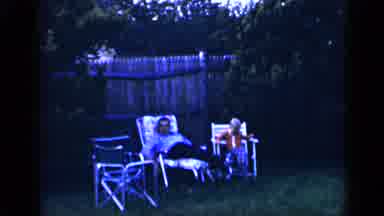 Long Island New York (1965): Two Men Play With Lawn Darts As Child And Another