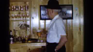 Long Island New York (1965): Old White Man Cheers Beer To Two Older White Ladies