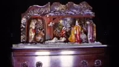 Long Island New York (1965): Vintage (In Color) Film Showing Antique Nativity