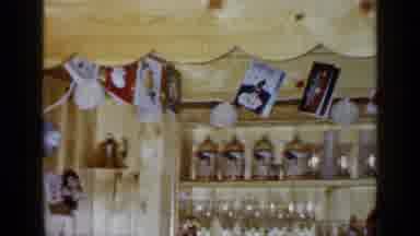 Long Island New York (1965): Open Pine Shelving Is Loaded With German Beer Steins