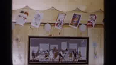Long Island New York (1965): Camera Pans From Left To Right Showing Christmas