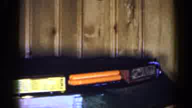 Long Island New York (1965): Small Model Train Going Around The Tracks That Are