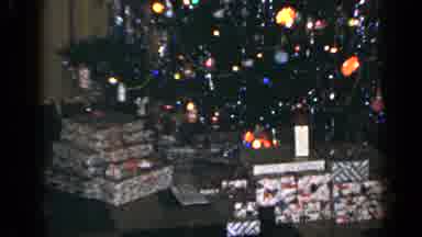 Long Island New York (1965): Christmas Tree And Presents