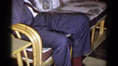 Long Island New York (1965): Wooden Bar With A Lady Holding A Little Baby And Then