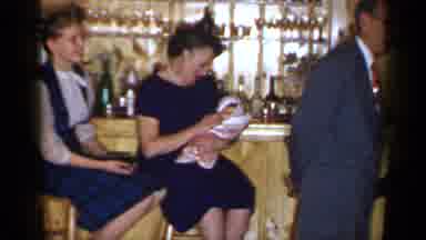Long Island New York (1965): Couple Dancing With Each Other While People Watch