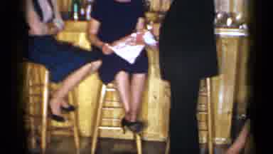 Long Island New York (1965): People Sitting Around And Talking With Each Other