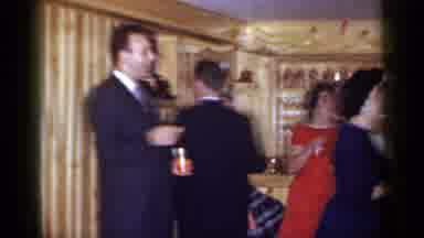 Mineola New York (1966): Fun Party Dancing People