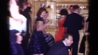 Mineola New York (1966): People Dancing And Hanging Out In A Bar Talking With Each